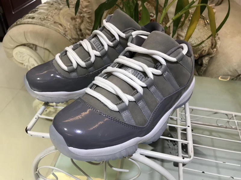 Authentic Air Jordan 11 Low “Cool Grey”